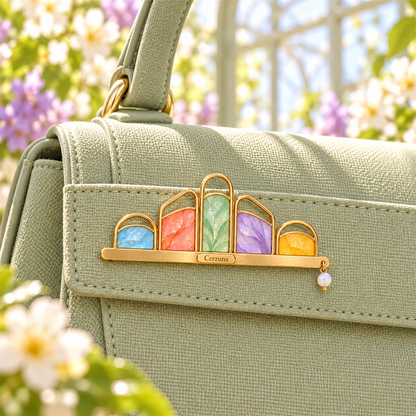 Cerzuna Color Fan Bag Charm