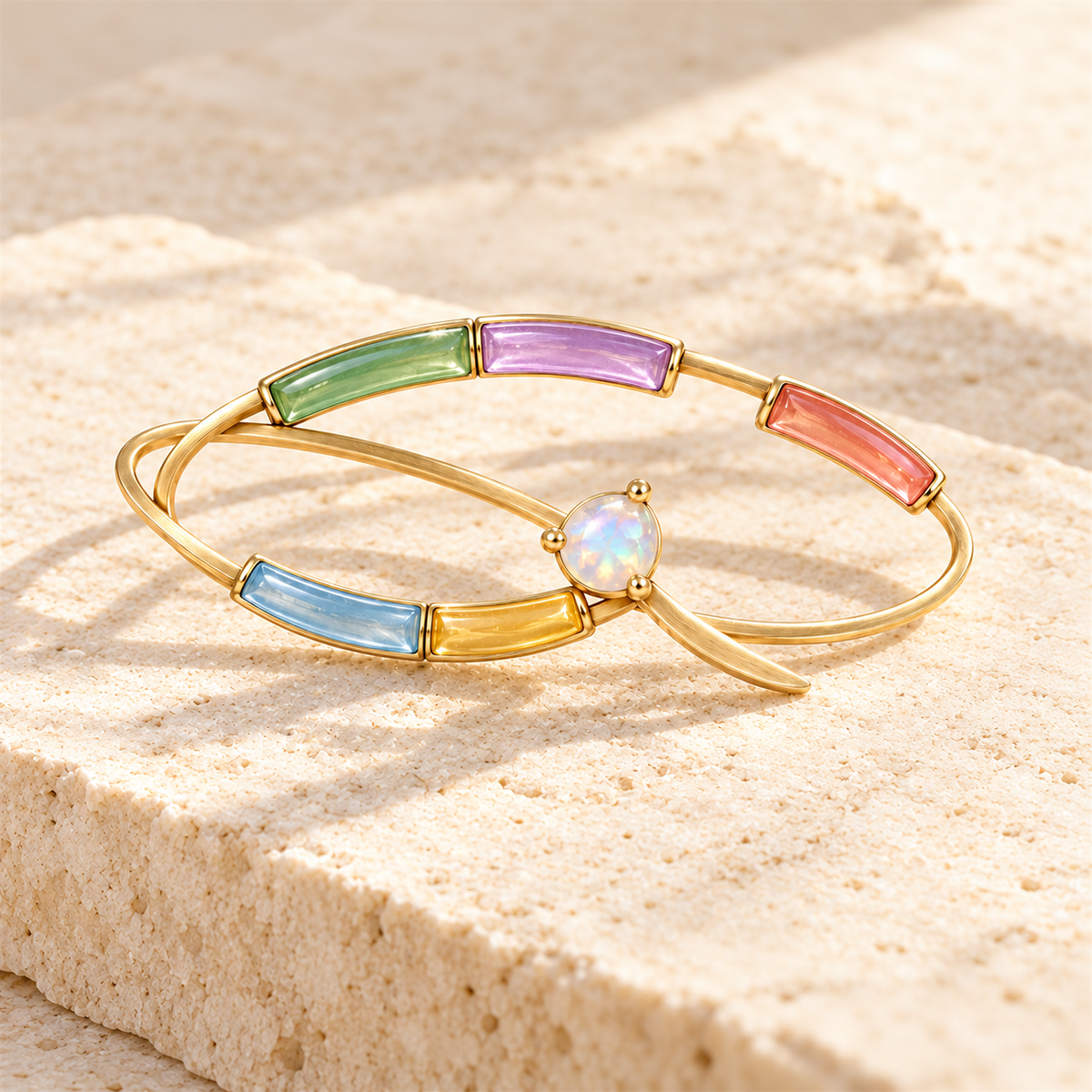 Cerzuna Pastel Garden Bangle