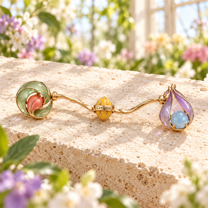 Cerzuna Petal Collar Pin Set